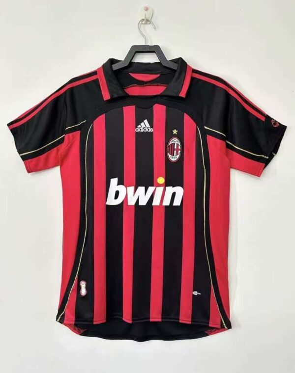 AC Millan Retro Retro AC Milan 2006/07 Home Jersey
