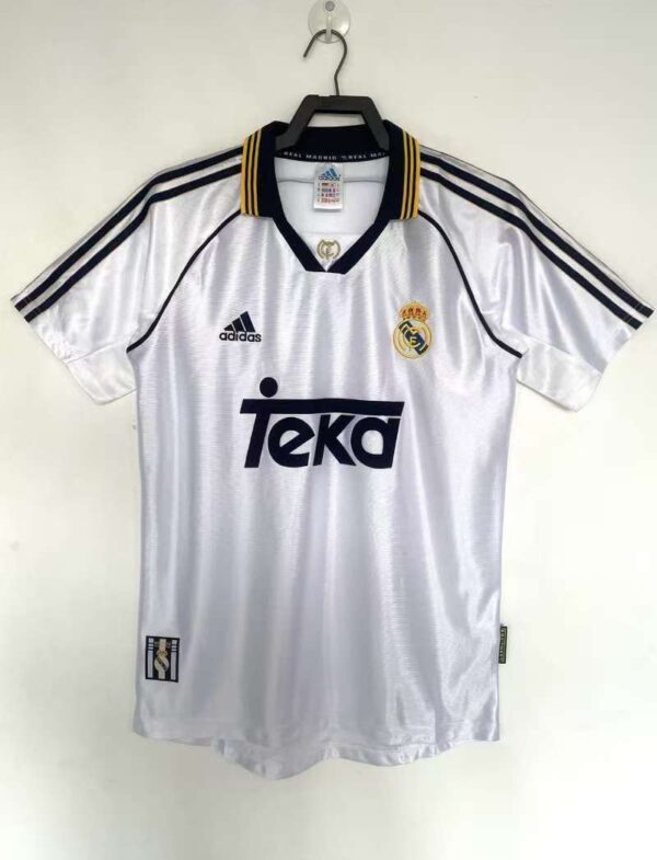 Real Madrid Retro Retro Real Madrid 1999/00 Home Jersey
