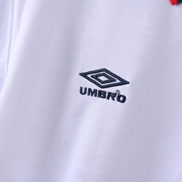 159032e6 Retro England Umbro Mens 1994/95 Home Jersey