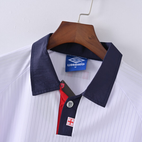 1a7a8b9e Retro England Umbro Mens 1998 Home Jersey