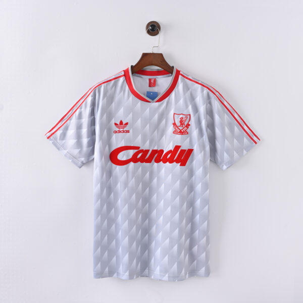 25299aea Retro Liverpool Adidas Mens 1989/91 Away Jersey