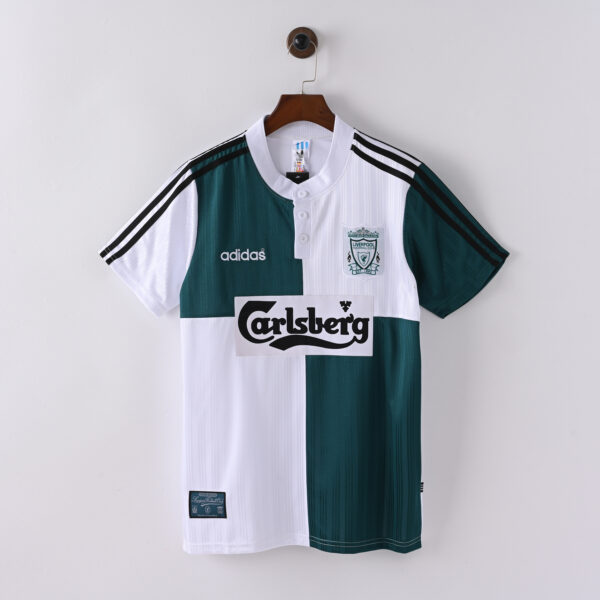 612709bd Retro Liverpool Adidas Mens 1995/96 Away Jersey
