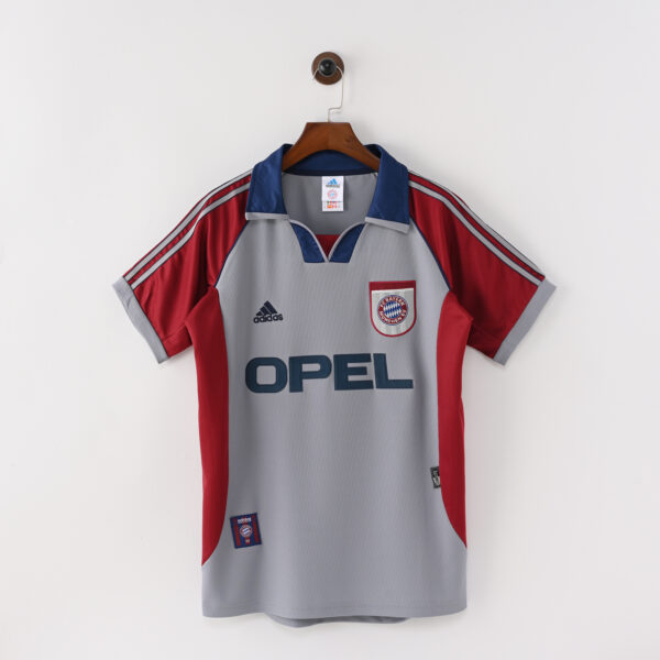 9bb7cc59 Retro Bayern Munich Adidas Mens 1998/99 Home Jersey