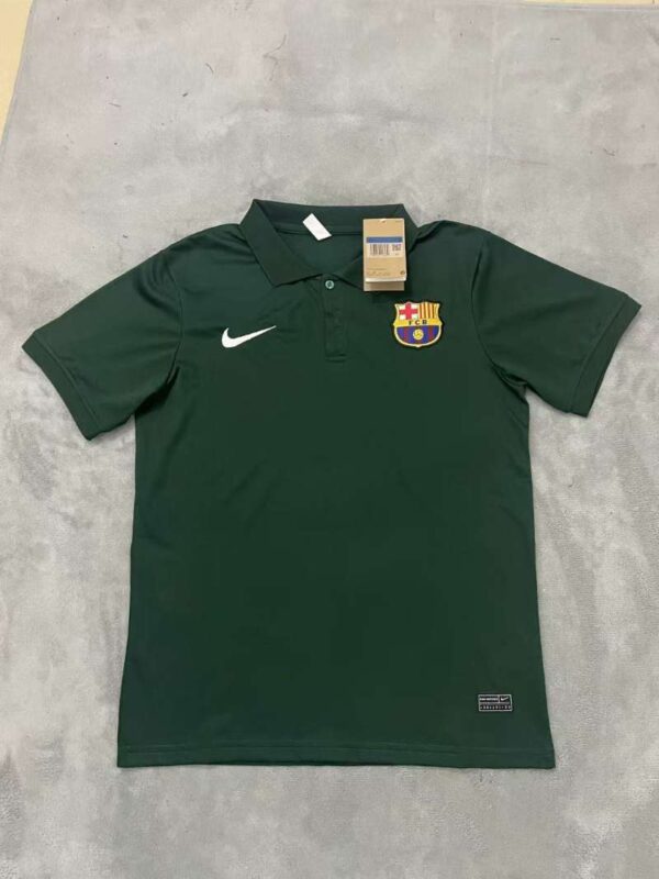 Barca Polo crest green Barça Nike Shirt
