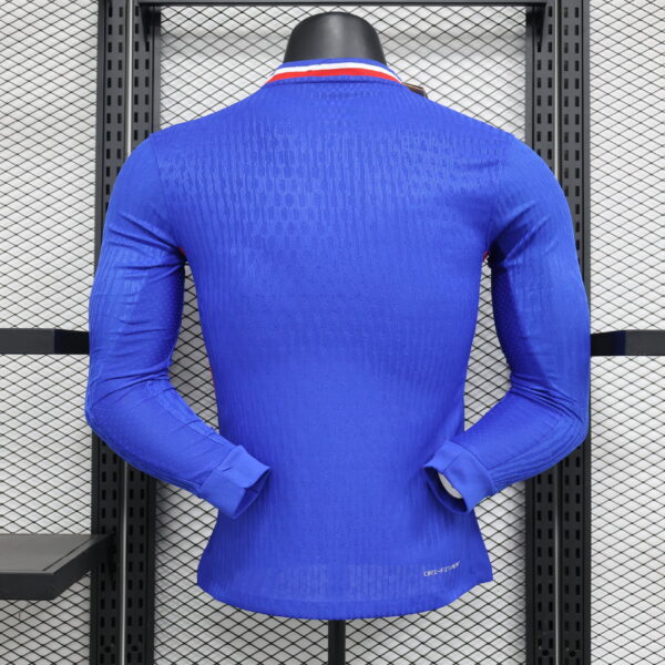 France Nike Mens 24/25 Long-Sleeved Home Jersey