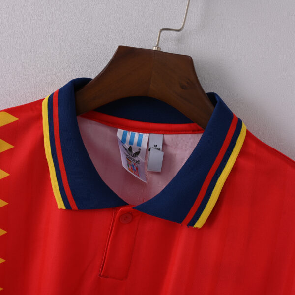 046cca13 Retro Spain Adidas Mens 1994 Home Jersey