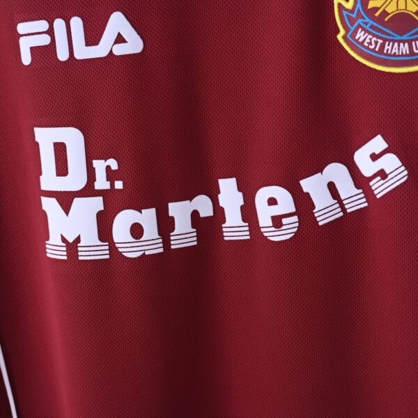 0e529d07 Retro West Ham United Fila Mens 1999/01 Home Jersey