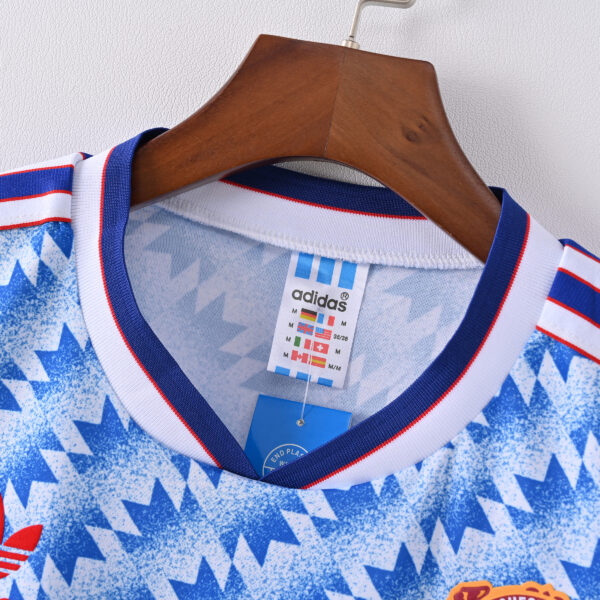 16f9c127 Retro Man Utd Adidas Mens 1990/92 Away Jersey