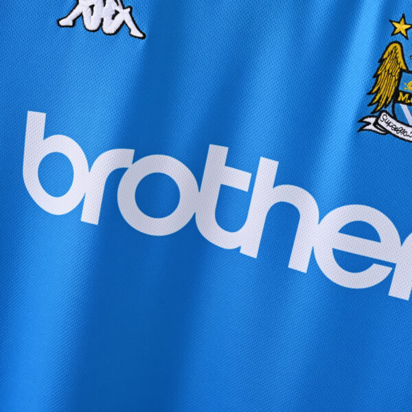 334b62ab Retro Man City Kappa Mens 1997 Home Jersey