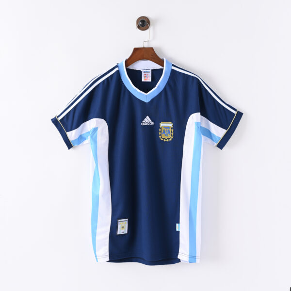 34e7b7ed Retro Argentina 1998 Adidas Away Jersey