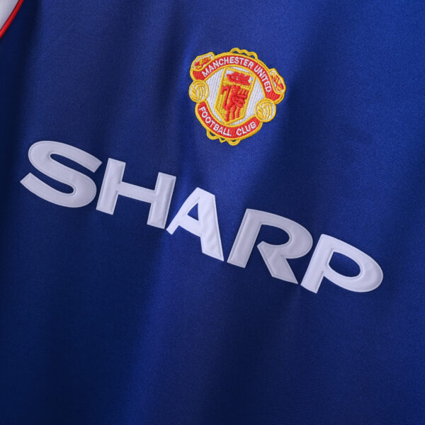 3c0c246a Retro Man Utd Adidas Mens 1984 Away Jersey