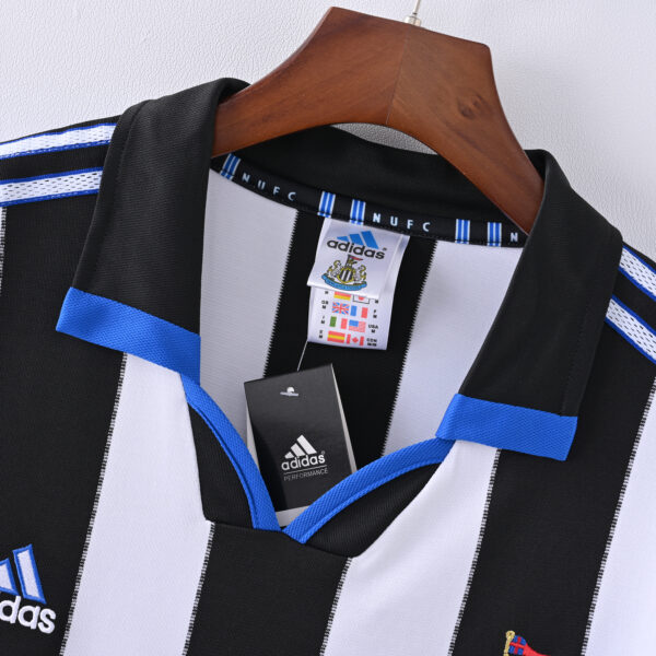 41b04a4f Retro Newcastle Adidas Mens 1999/00 Home Jersey