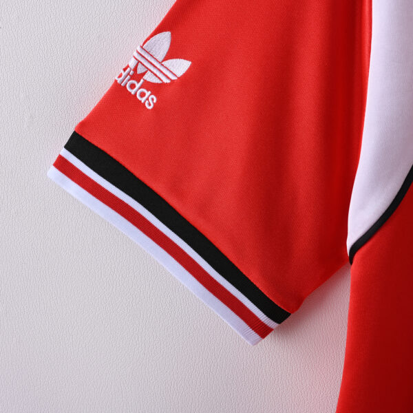 4256b5bf Retro Man Utd Adidas Mens 1985 Home Jersey