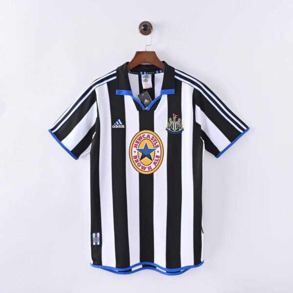 4b028e2b Retro Newcastle Adidas Mens 1999/00 Home Jersey