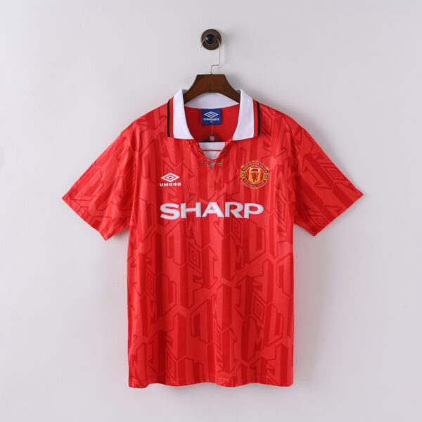 5210bc45 Retro Man Utd Umbro Mens 1994 Home Jersey