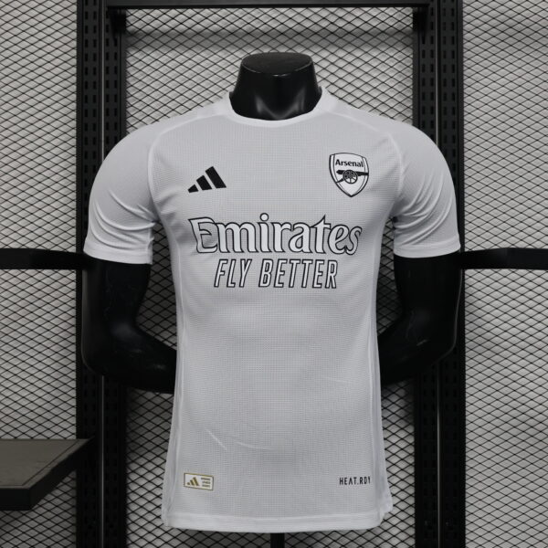 52423dbd Arsenal Adidas Mens White Training Jersey