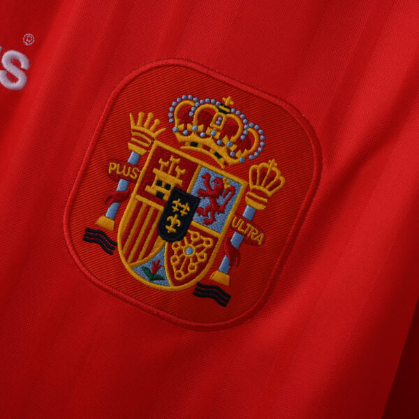 6e27fb64 Retro Spain Adidas Mens 1994 Home Jersey