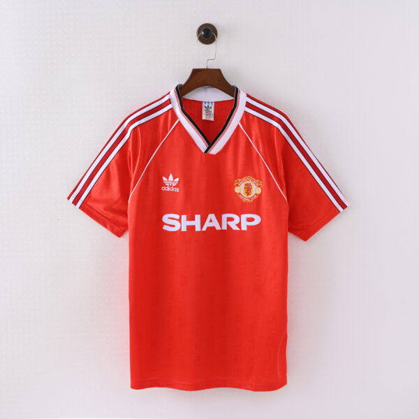 727cfffa Man Utd Adidas Mens 1989/90 Home Jersey