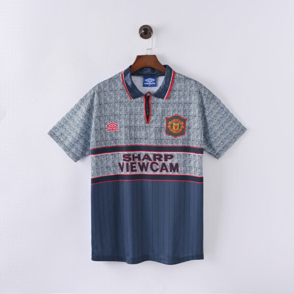 75c6c845 Retro Man Utd Umbro Mens 1995/96 Away Jersey