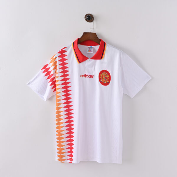 81448c87 Retro Spain Adidas Mens 1994 Away Jersey