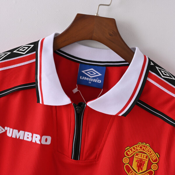851acd76 Retro Man Utd Umbro Mens 1998/99 Home Jersey