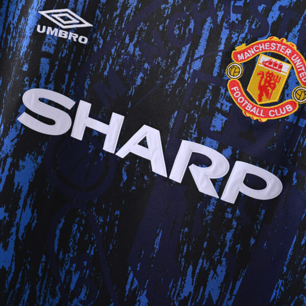 8a9816d7 Retro Man Utd Umbro Mens 1993 Away Jersey