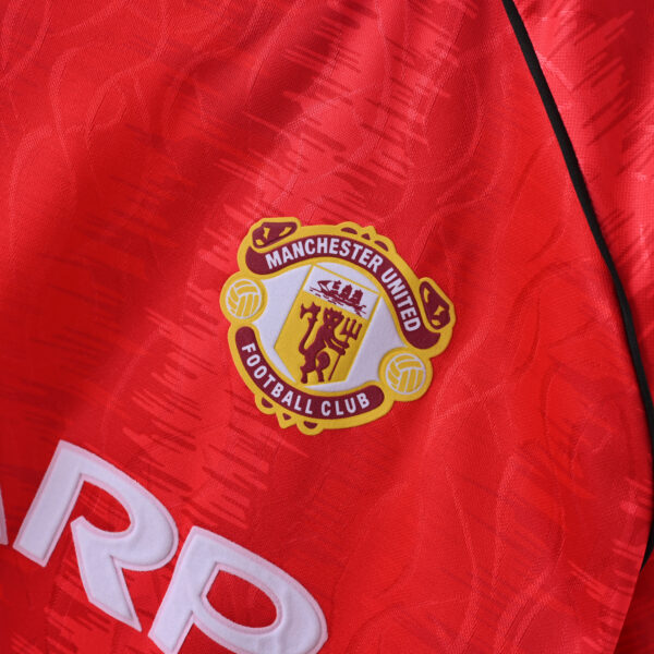 8ad13ba4 Retro Man Utd Adidas Mens 1991/92 Home Jersey