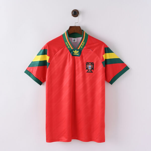9eb1f8bb Retro Portugal 1992 Adidas Home Jersey