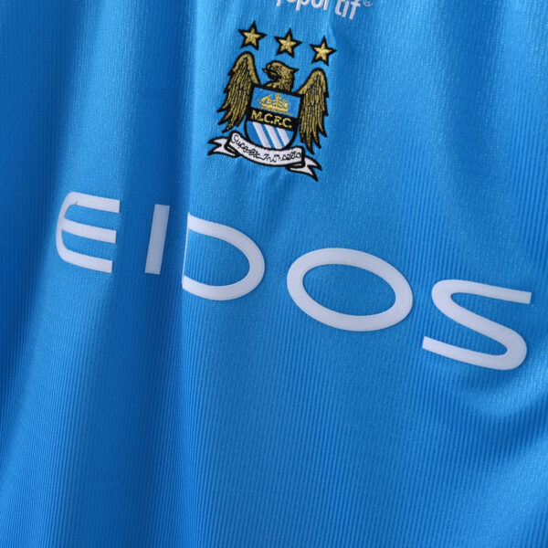 a216d1d8 Retro Man City Mens 1999/01 Home Jersey