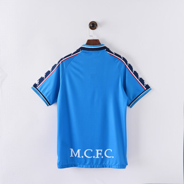 b4f23631 Retro Man City Kappa Mens 1997 Home Jersey
