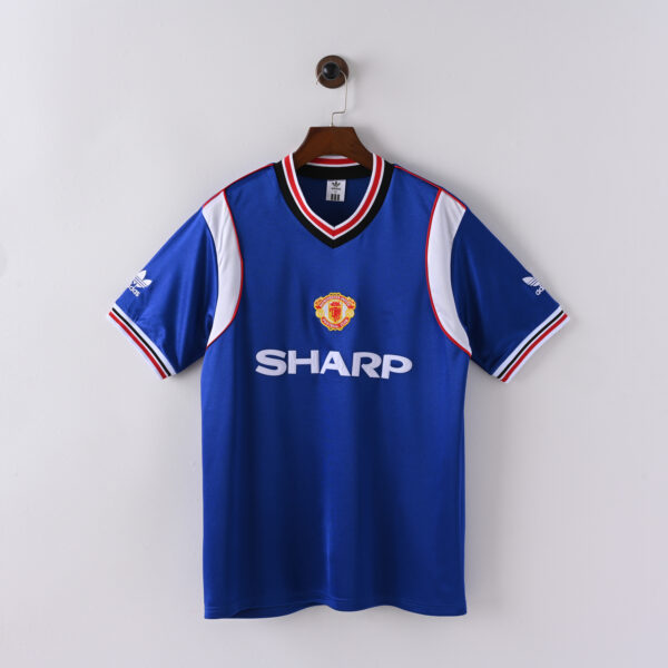 dcec7e5b Retro Man Utd Adidas Mens 1984 Away Jersey