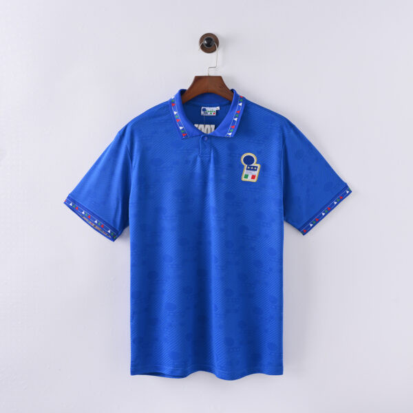 e0fa6510 Retro Italy World Cup 1994 Home Jersey