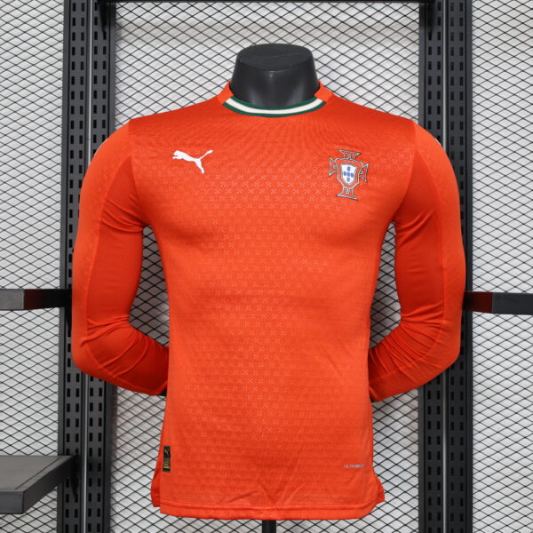 eb179662 Portugal Puma Mens 24/26 Long-Sleeved Home Jersey
