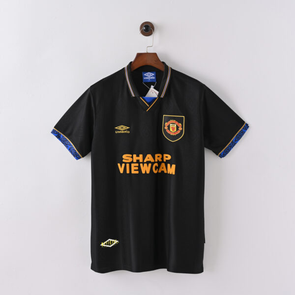 f537e2e1 Retro Man Utd Umbro Mens 1993/94 Away Jersey