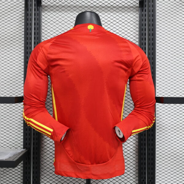 f7fd73e9 Spain Adidas Mens 24/25 Long-Sleeved Home Jersey