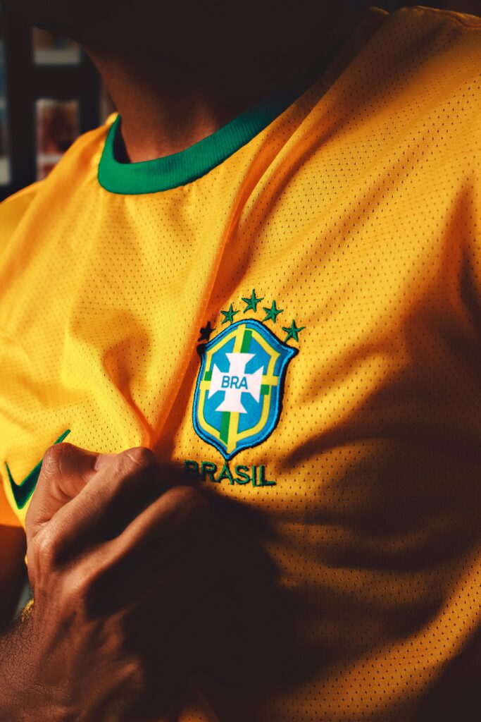 How football shirts are made.